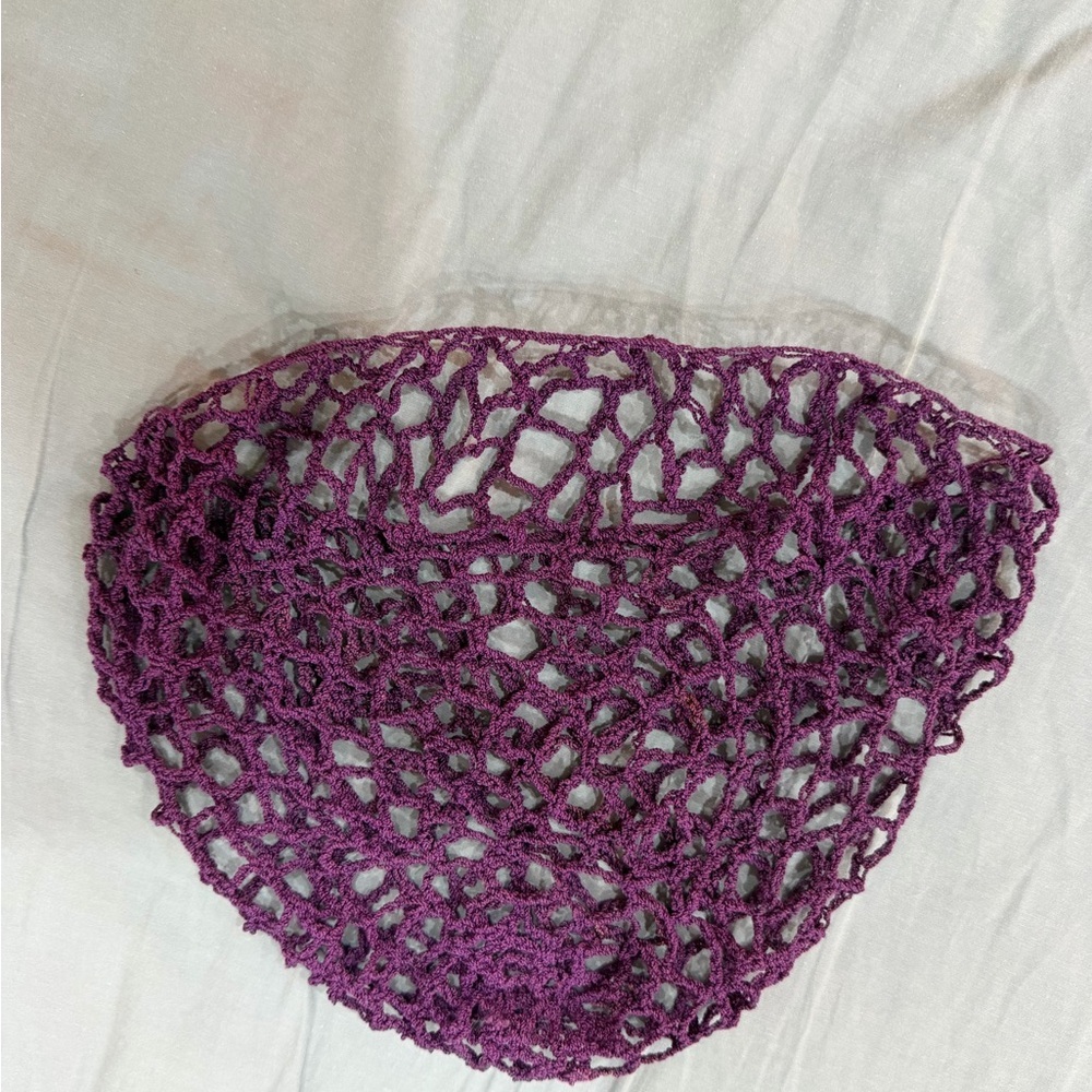 Purple Crochet Lace Bralette